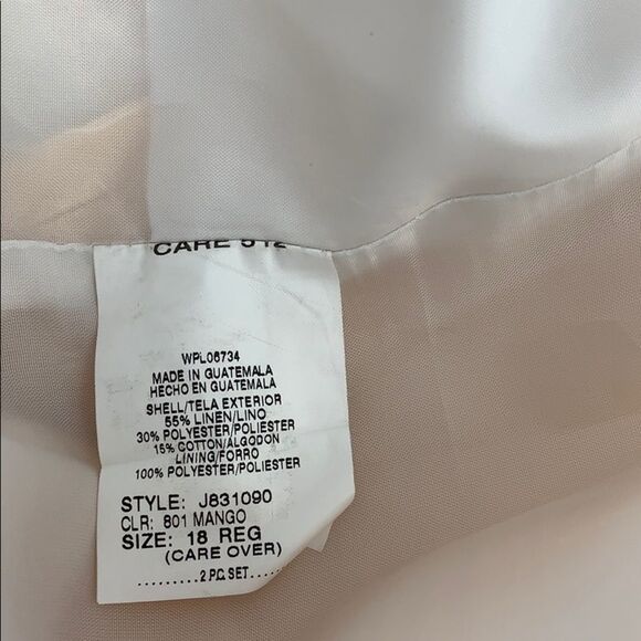 YOUNG KINGS by Steve Harvey Boys 18 creme blazer - Picture 3 of 7